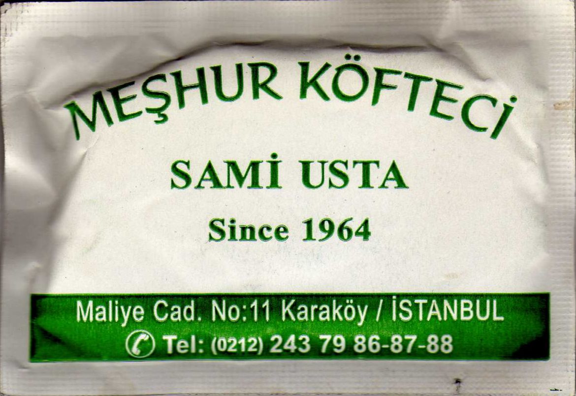 0358 Sami Usta - Karaköy